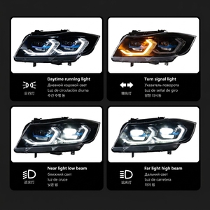 Faros Delanteros LED para Automóvil, Lentes Láser, Luces LED para <span class=keywords><strong>BMW</strong></span> Serie 3 E90 <span class=keywords><strong>E91</strong></span> 330i <span class=keywords><strong>320i</strong></span> 328i 335i, Gran Venta - Product Image 3