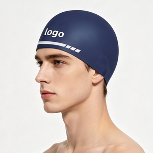 Bonnet <span class=keywords><strong>de</strong></span> <span class=keywords><strong>bain</strong></span> <span class=keywords><strong>de</strong></span> compétition unisexe Arean, modèle identique, casque souple 3D personnalisé, réduction <span class=keywords><strong>de</strong></span> la résistance, bonnets <span class=keywords><strong>de</strong></span> natation - Product Image 1