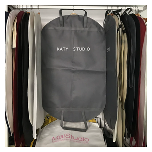 कस्टम इको पुरुषों सूट परिधान धूल बैग गाउन के साथ महिला शादी के पोशाक भंडारण बैग - Product Image 2