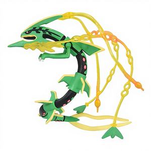 Takara Tomy pour Pokémon Mega Rayquaza Modèle de figurine en plastique neuf ODM MonColle Collection de monstres pour accessoire d'anime et boîte de décoration - Product Image 1