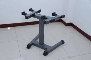 LongGlory China Factory direttamente Home Gym Equipment manubri Stand Rack per manubri regolabili - Product Image 3