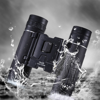 Mini Pocket 10 X 25 Binoculars for Children High Magnification High-Definition Low Light Handheld Telescope Camping Hunting