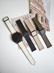 Cinturino in pelle di vacchetta adatto per <span class=keywords><strong>Huawei</strong></span> <span class=keywords><strong>Gt2</strong></span> Pro cinturino in pelle <span class=keywords><strong>Huawei</strong></span> <span class=keywords><strong>Gt2</strong></span> cinturino 22mm cinturino orologio in pelle diretta dalla fabbrica - Product Image 2