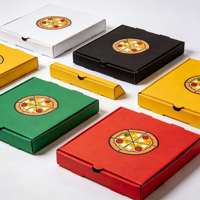 Boîtes à pizza et à biscuits personnalisées de haute qualité, toutes tailles, blanches, pour la livraison de nourriture, 33x33