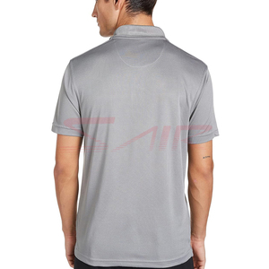 Vente en gros 100% coton Polo de golf à manches courtes pour hommes Logo imprimé personnalisé Design - Product Image 2