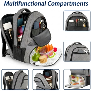 Mochila Nevera para Preparación de Comidas con Lonchera, la Mejor Lonchera con Compartimento para Portátil - Product Image 5