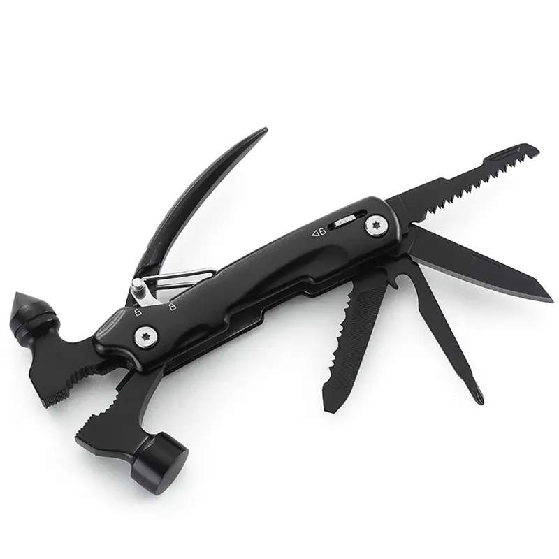 High Quality Stainless Steel Pocket Multi Hammer Tool Mini Hammer Multitool Cool Gadgets Unique Gifts