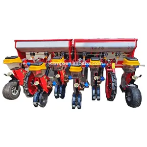 Sembradora compacta precisa de maíz y máquina sembradora de fertilizantes mini sembradora de maíz