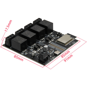En stock, carte de développement de relais WiFi 4 canaux LILYGO T-Relay ESP32 d'origine, 4 Mo de mémoire flash - Product Image 5