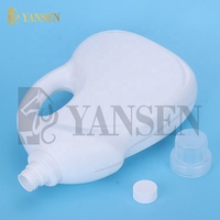YANSEN 2021 Vente chaude Bouteille de détergent liquide en plastique HDPE de 3000 ml avec bouchon à vis 3L Détergent à vaisselle Détergent à lessive pour sérigraphie