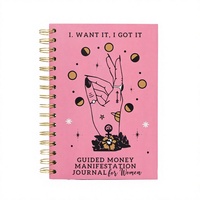 Journal de Manifestation Guidée de Richesse pour Femmes : Planificateur de Gratitude et de Loi de l'Attraction en Spirale – Vente en Gros