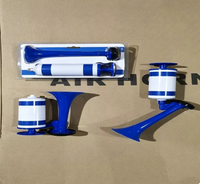 Megáfono de Plástico Plegable, Ecológico y Duradero, con Logotipo y Color Personalizados, Bocina de Aire Vuvuzela con Múltiples Tonos para Animar en Eventos Deportivos y Fiestas