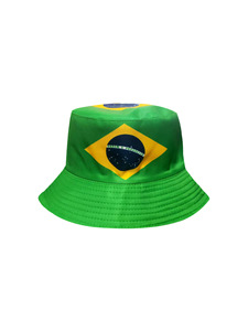 4PCS 2026 World Soccer Cup Fan <b>Set</b> Brazil National Flag Bucket Hat Scarf Sunglasses Face <b>Paint</b> Stick Football Souvenirs Kit - Product Image 2