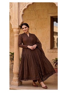 Elegante Vestido de Fiesta Tradicional de Diseño Nuevo con Hermosos Bordados, Traje Étnico Premium para Mujer, Vestido de Novia - Product Image 1