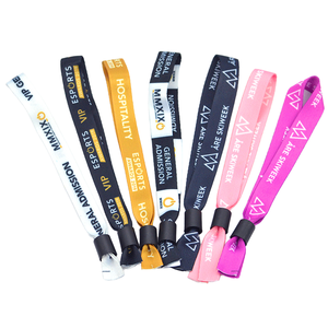 Bracelet en polyester écologique imprimé sur mesure sur le thème nautique pour concerts, événements, festivals et fêtes - Product Image 1