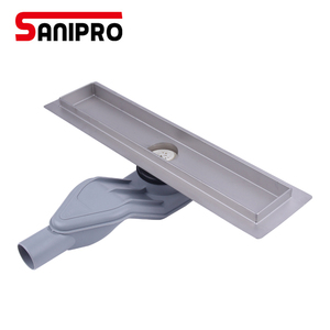 Sanipro <span class=keywords><strong>Plastica</strong></span> <span class=keywords><strong>Sifone</strong></span> con Ss304 <span class=keywords><strong>in</strong></span> Acciaio Inox Scarico a Pavimento - Product Image 3