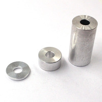 Bague d'espacement usinée CNC sur mesure en acier inoxydable, laiton, aluminium – Bague de fixation résistante à l'usure