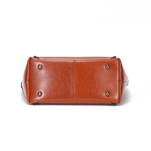 Sac fourre-tout de luxe en cuir véritable pour femme, grand sac à main de marque de créateur, sac à bandoulière pour femme - Product Image 3