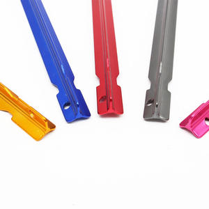 Estaca triangular de aluminio para tiendas de campaña, 1.3x18cm, para camping al aire libre - Product Image 3