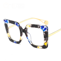 Lentes con Armazón de Plástico, Gafas de Diseño Estilo Ojo de Gato, Gafas de Sol, Armazones Ópticos, Modelos de Armazones de Gafas para Mujer
