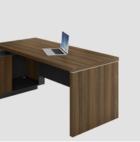 Scrivania per Ufficio Moderna, Scrivania Direzionale High-tech, Scrivania a L per Manager e CEO