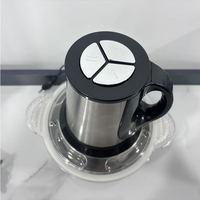 Mixeur multifonction 3L, hachoir à viande, mélangeur électrique 400W, 3 vitesses, mini hachoir à viande, boîtier en acier inoxydable, usage domestique