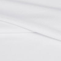 Tela de Malla Transpirable de Secado Rápido, 100% Poliéster con Nano Plata, Elástica en 4 Direcciones, Ligera y Absorbente para Prendas Deportivas de Fútbol Masculino