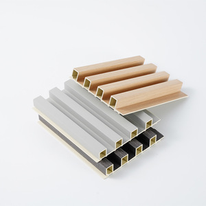 Panneau mural WPC, <span class=keywords><strong>fibre</strong></span> de charbon de bambou, style industriel, fonction acoustique pour revêtement intérieur de hall, résistant à l'usure - Product Image 2