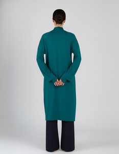 Túnica Deportiva Musulmana St-ok Terus Dari Kilang, Color Verde Azulado, Anti-Reflejante, con Abertura Lateral, 190GSM, PBT, Modesta, Uniforme, Comprador Mayorista Confiable MY - Product Image 6