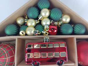 Senmasine-Boules <span class=keywords><strong>de</strong></span> Noël suspendues pour décoration <span class=keywords><strong>de</strong></span> vacances, ornements d'<span class=keywords><strong>étoile</strong></span>s d'ours en plastique - Product Image 4