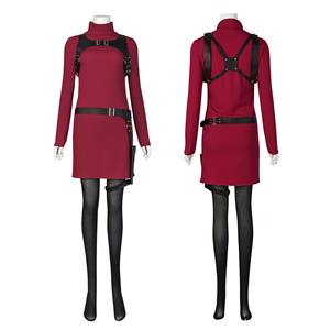 Disfraz de Cosplay para Mujer, Vestido Cheongsam Bordado, Disfraz de Ada Wong para Adultos, Remake de RE4, Halloween, Carnaval, Fiesta - Product Image 6