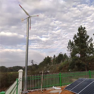 Molino de viento de 1000 vatios para el hogar, turbina aerogeneradora de eje horizontal, 1kw24v48v96v