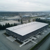 Edificio de Almacenamiento Prefabricado con Estructura de Acero Q355B |   Estándar ASTM para Talleres Industriales y Instalaciones de Almacenamiento Logístico