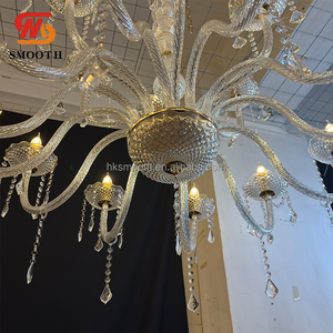 Lámpara de Araña de Cristal LED de Alta Calidad, Elegante, para Bodas, Salones, Ceremonias, Rituales y Decoraciones - Product Image 2