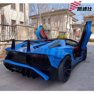 Évents de couverture de moteur en fibre de carbone véritable pour <span class=keywords><strong>Lamborghini</strong></span> <span class=keywords><strong>Aventador</strong></span> LP700 LP720 LP740 LP750 SV SVJ 2011-2022 Évents latéraux Pièces de garniture - Product Image 6