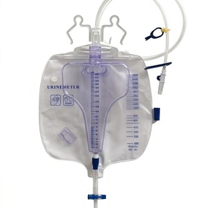 Bolsa de Drenaje para Orina de 2500 ml, Grado Médico, PVC, de Un Solo Uso, para Recolección de Orina - Product Image 1