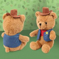 NOUVEAU Cowboys Ours en peluche Animal En Peluche Doux Câlin En Peluche Ours En Peluche Mignon En Peluche Animaux Jouets pour les Enfants Garçons Filles