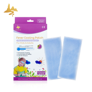 Glace réutilisable Feuille De Gel De Refroidissement De Fièvre Réduisant le Patch Froid Pour Enfants