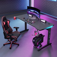 Nouvelle table d'ordinateur extensible en métal intelligente et économique pour le jeu, design moderne, utilisation à domicile ou au bureau