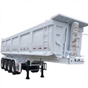 Semirremolque de volteo trasero de acero de cuatro ejes con capacidad de carga de 20001-25000 kg - Product Image 3