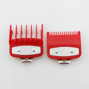 Protections de tondeuse à cheveux de style vintage 1.5mm et 4.5mm peignes coniques de décoloration de barbier pour la conception classique Pompadour anti-chute - Product Image 1