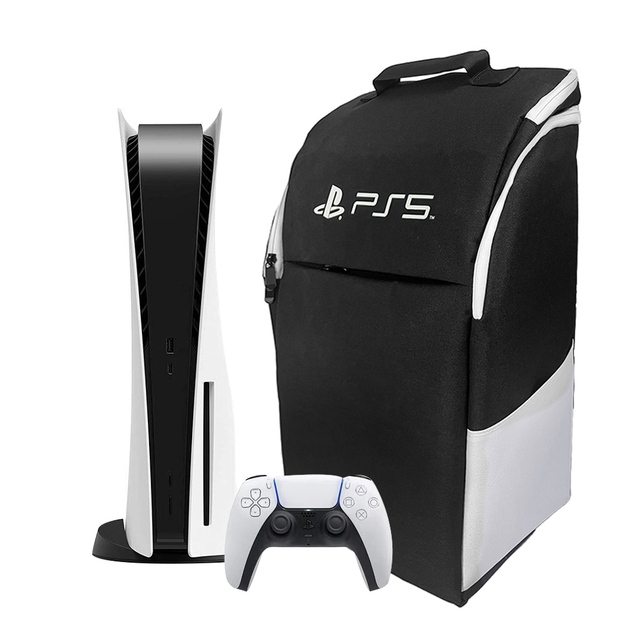 Waterproof Anti-Theft Gaming Bag for PS5 Gaming Backpack for PS Play Station Computer Shoulder Bag Portable Storage Bag for PS5