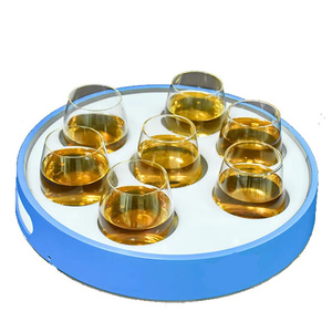 Bandeja Redonda LED Personalizada para Servir, Bandeja de Bar LED Recargable para Cerveza y Vino, para Italia, Big Whale, Jenlain, <span class=keywords><strong>Nikka</strong></span> - Product Image 6