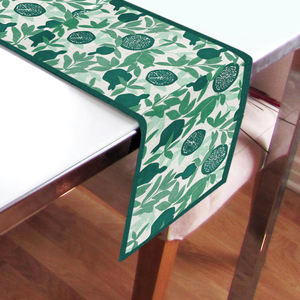 Camino de Mesa Estampado Simple 100% Algodón Puro para Decoración del Hogar, Lavable y Reutilizable - Product Image 3