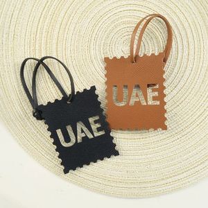 UAE Arabic Letter Keychain Handbag Decoration <b>Bag</b> <b>Charm</b> Pendant Gift Packaging Accessory - Product Image 1