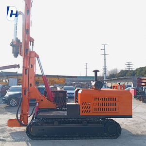 โครงสร้างระดับการก่อสร้างเสาเข็มพลังงานแสงอาทิตย์พร้อมตัวเลือกไดรฟ์ดีเซลหรือเบนซินที่ทรงพลัง - Product Image 1