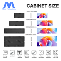 Panel de Pantalla LED para Instalación Fija en Interiores MIDA, P2.6 P2.97 P3.91, Pantalla LED a Todo Color para Instalación Fija