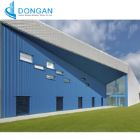 Hangar préfabriqué en métal pour l'extérieur, structure en acier préfabriquée, bâtiments d'entrepôt en Chine