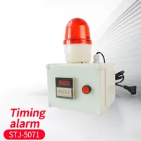 STJ-5071 المحمولة شاشة عرض الصوت و ضوء المتكاملة المزدوج دورة توقيت alarme تذكير