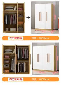 Armario de almacenamiento <span class=keywords><strong>para</strong></span> dormitorio de <span class=keywords><strong>niñas</strong></span>, armario pintado, 2023 cm de ancho, promoción, nuevo, 120 - Product Image 4